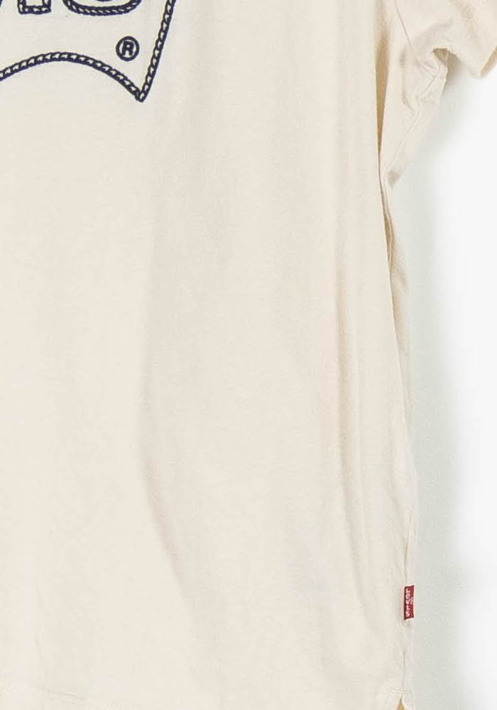 Tommy Badge T-shirt LEVI'S - Seconde main Beige