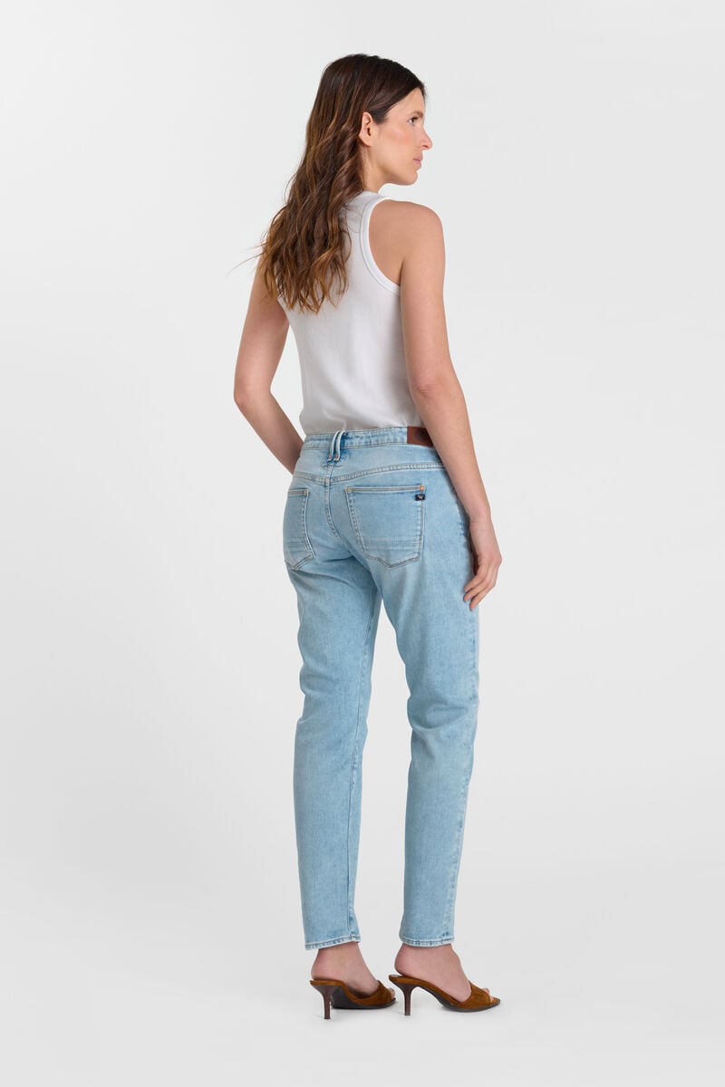 Loose, oversized 7/8 length jeans LE TEMPS DES CERISES Blue