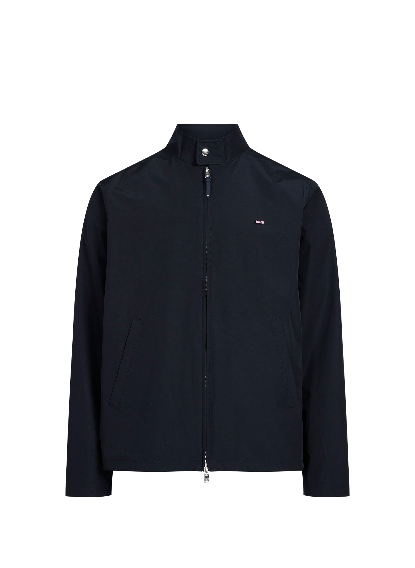 Straight high-neck jacket EDEN PARK Blue