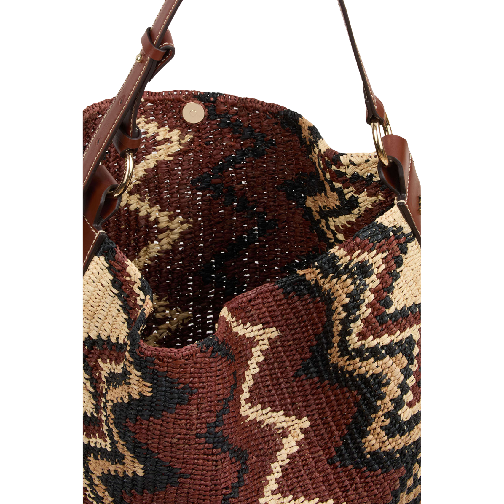 Raffia bag BA&SH Multicolored