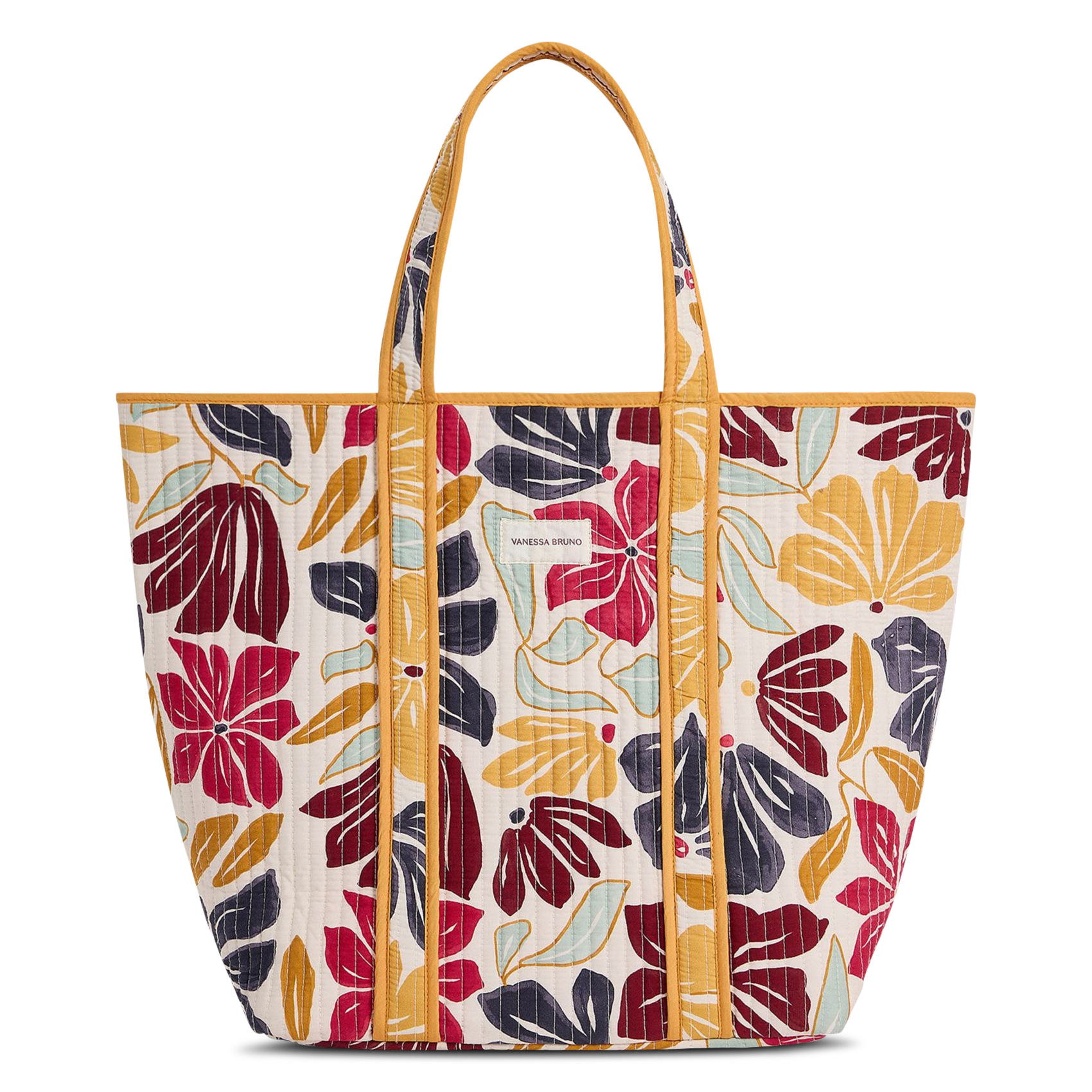 Cabas en coton VANESSA BRUNO Multicolore