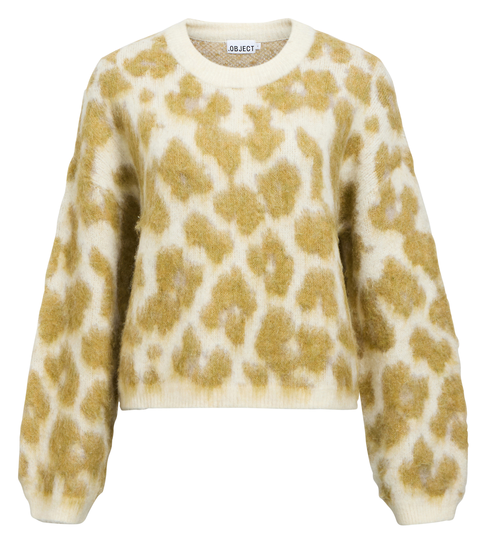 Pull droit col rond  OBJECT Beige