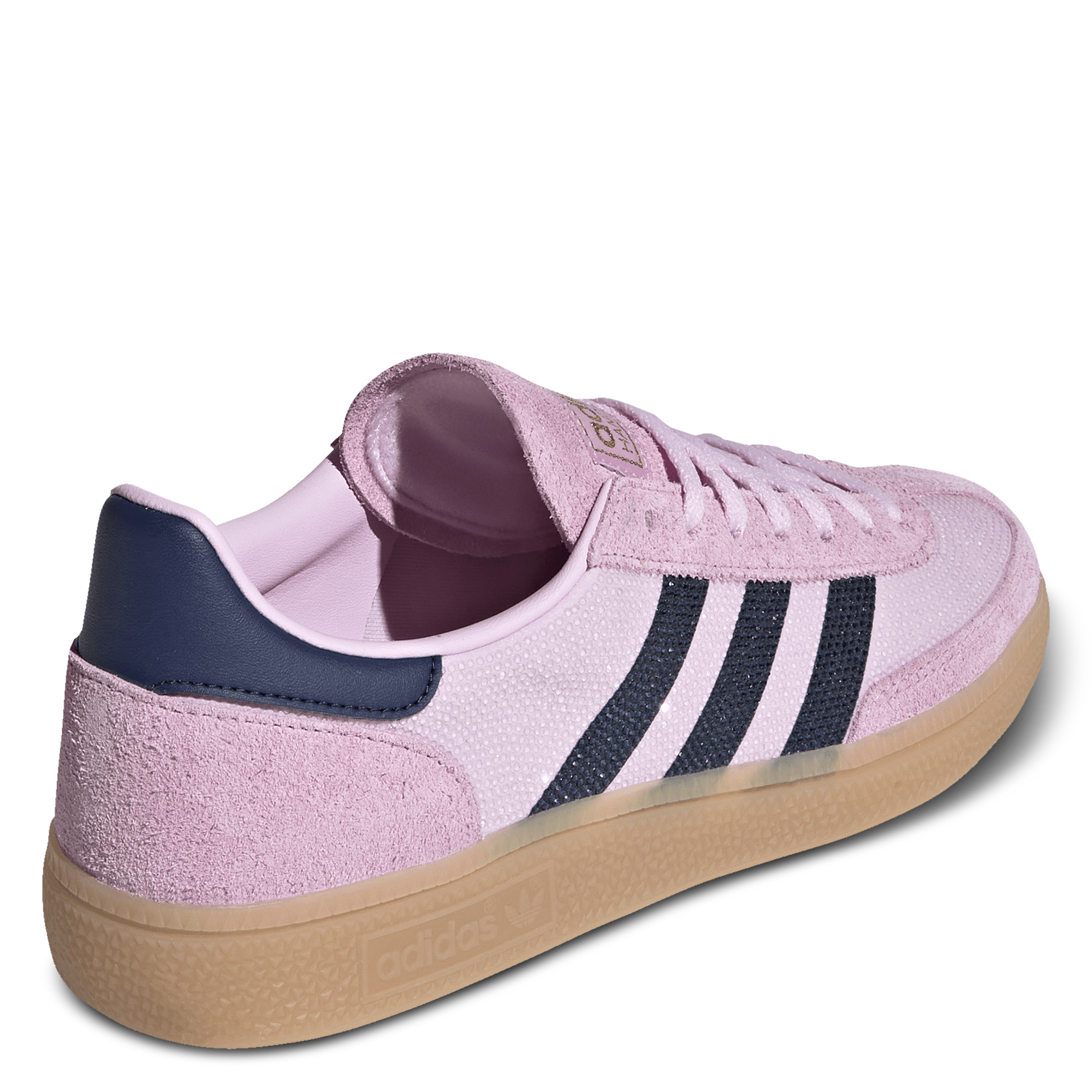 Low-top lace-up rhinestone sneakers ADIDAS Pink