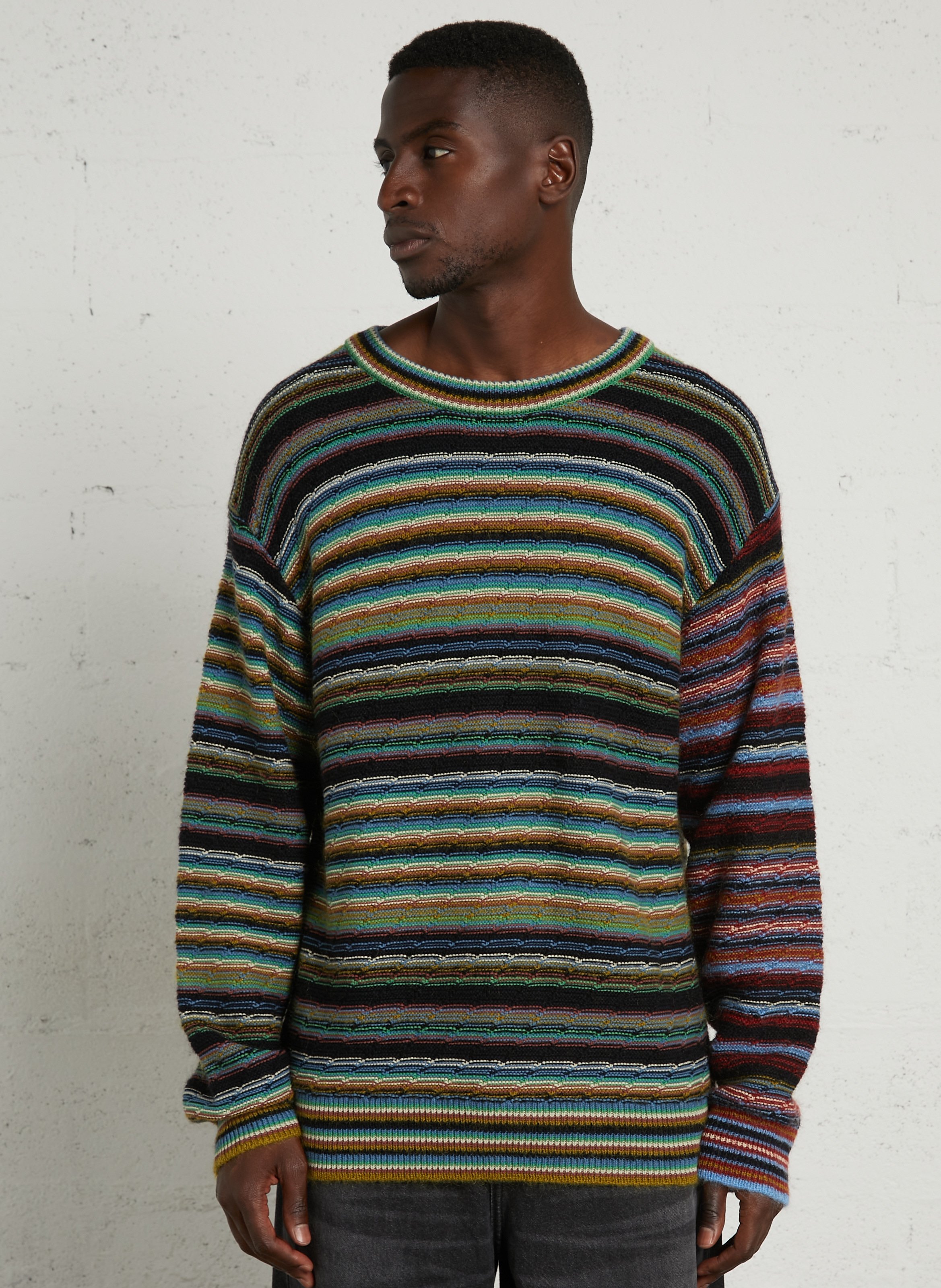 Loose-fit mohair sweater PAUL SMITH Multicolored