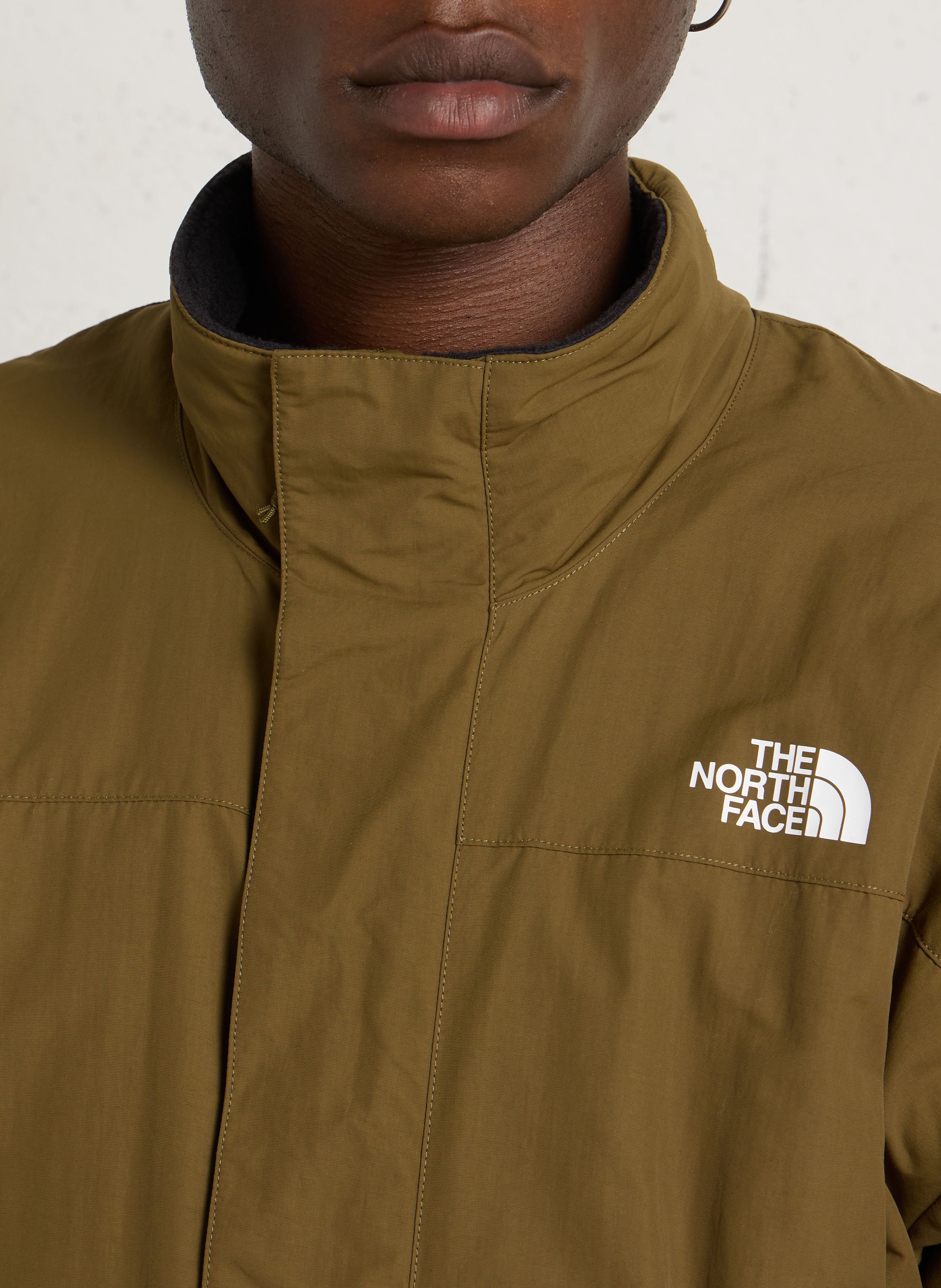 Veste droite col montant réversible THE NORTH FACE Noir