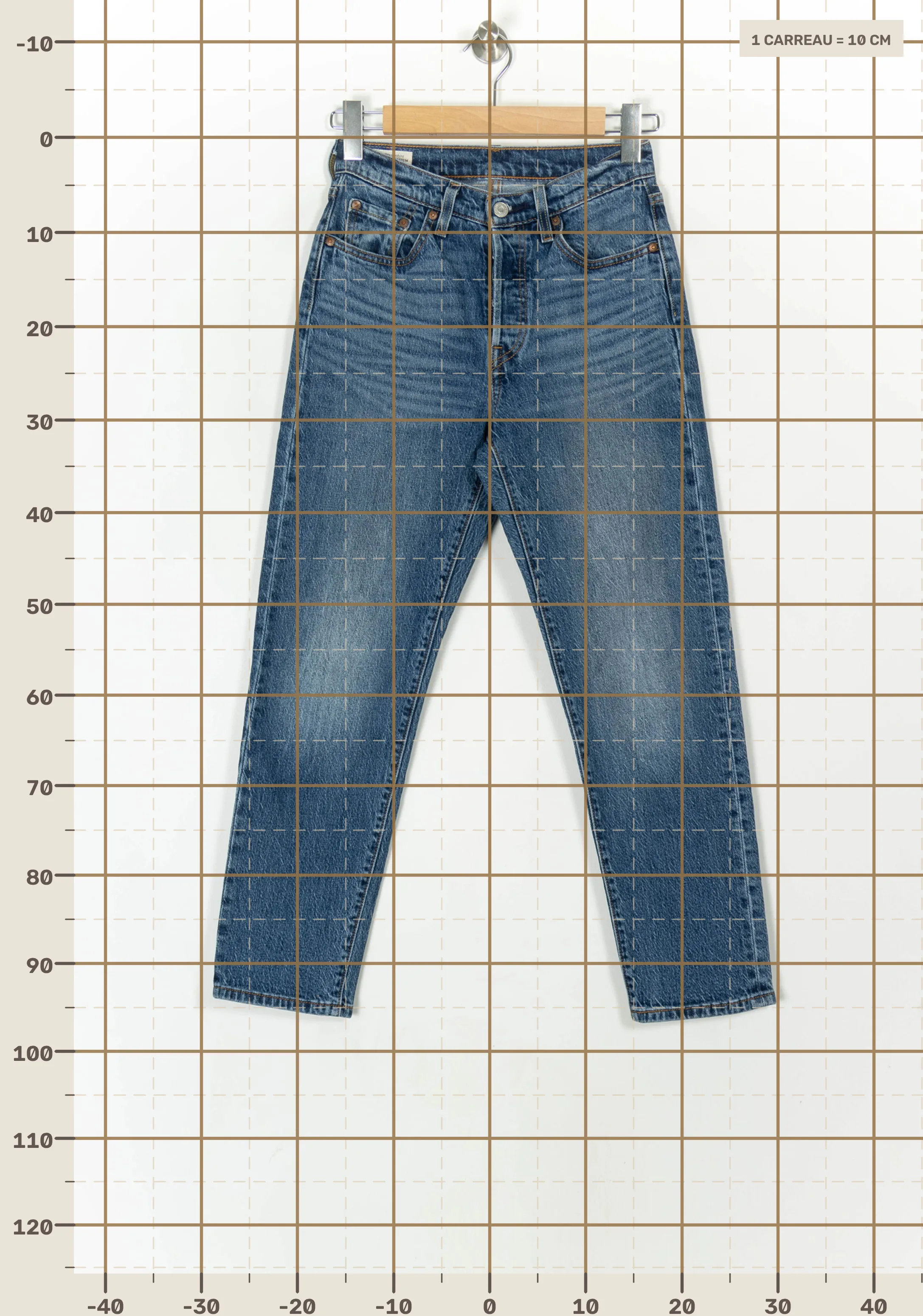 Jeans LEVI'S - Seconde main Blue