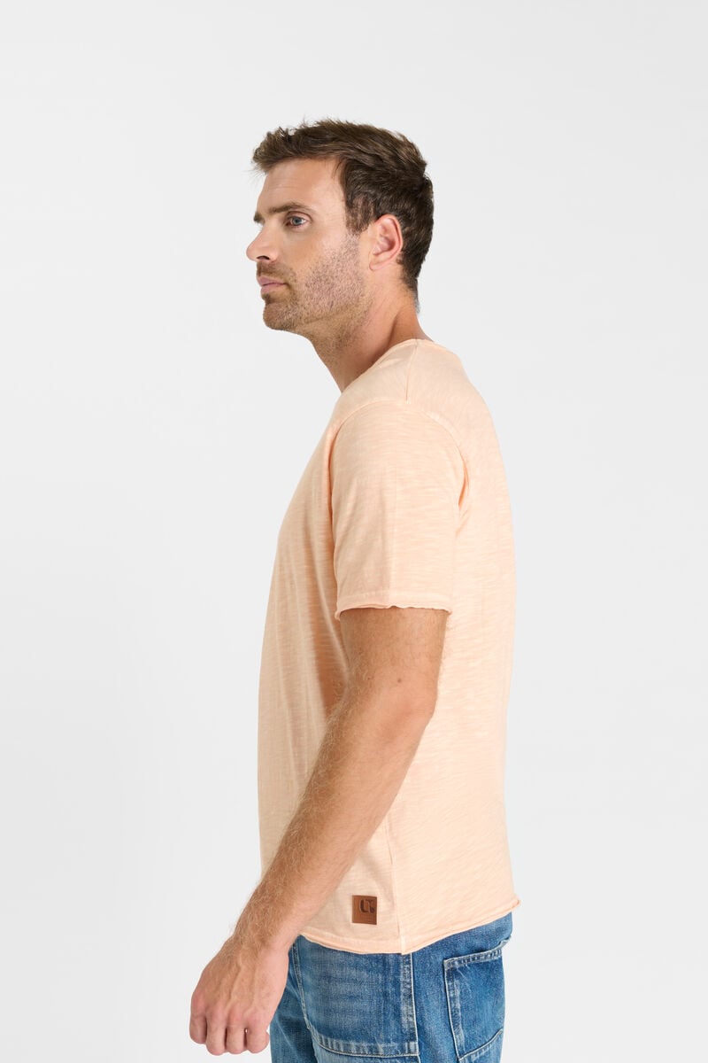 Tee-shirt col rond LE TEMPS DES CERISES Orange