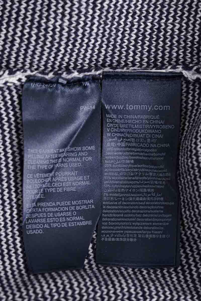 Pull TOMMY HILFIGER - SECONDE MAIN Gris