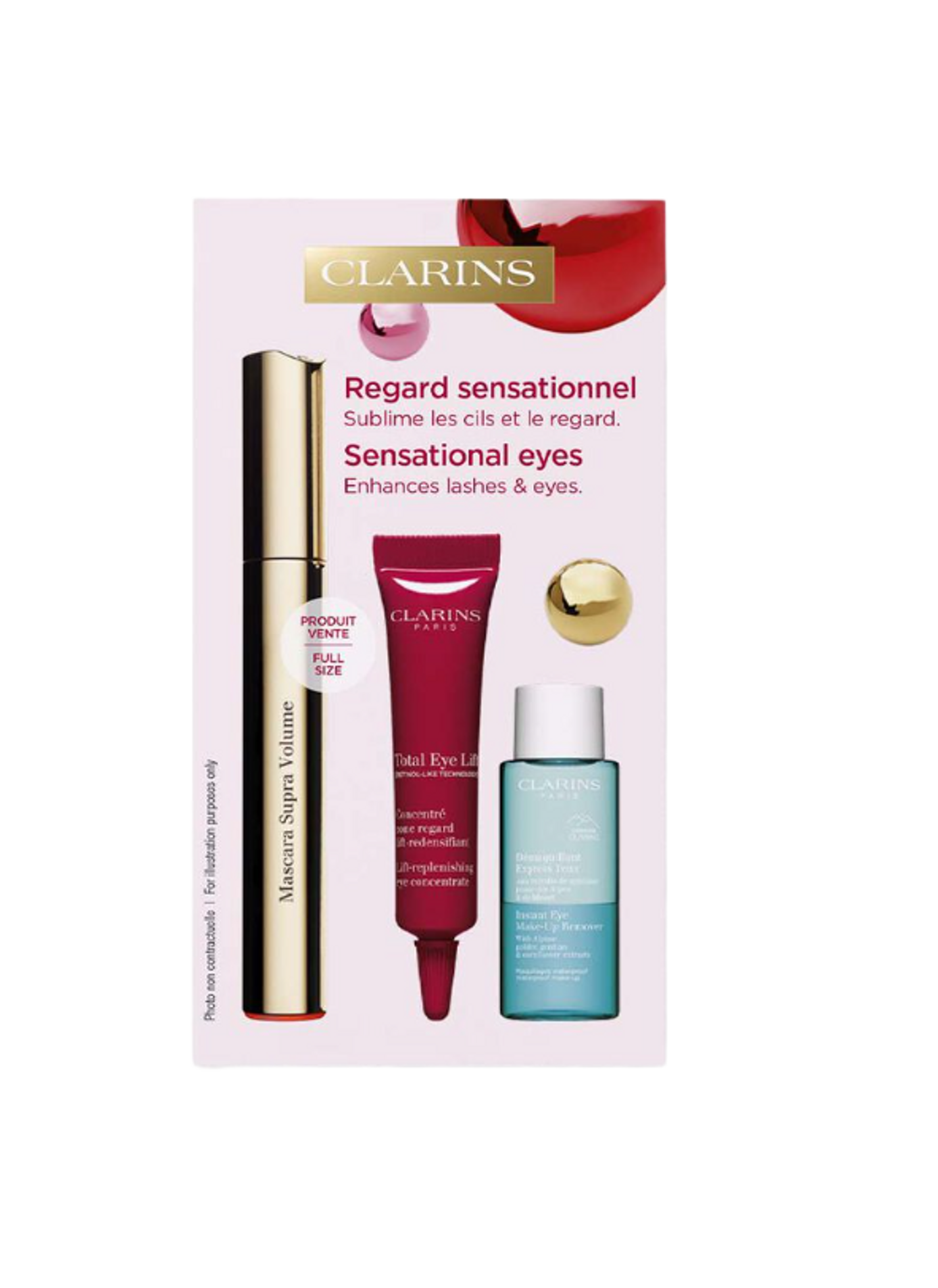 Coffret Mascara Supra Volume CLARINS No color