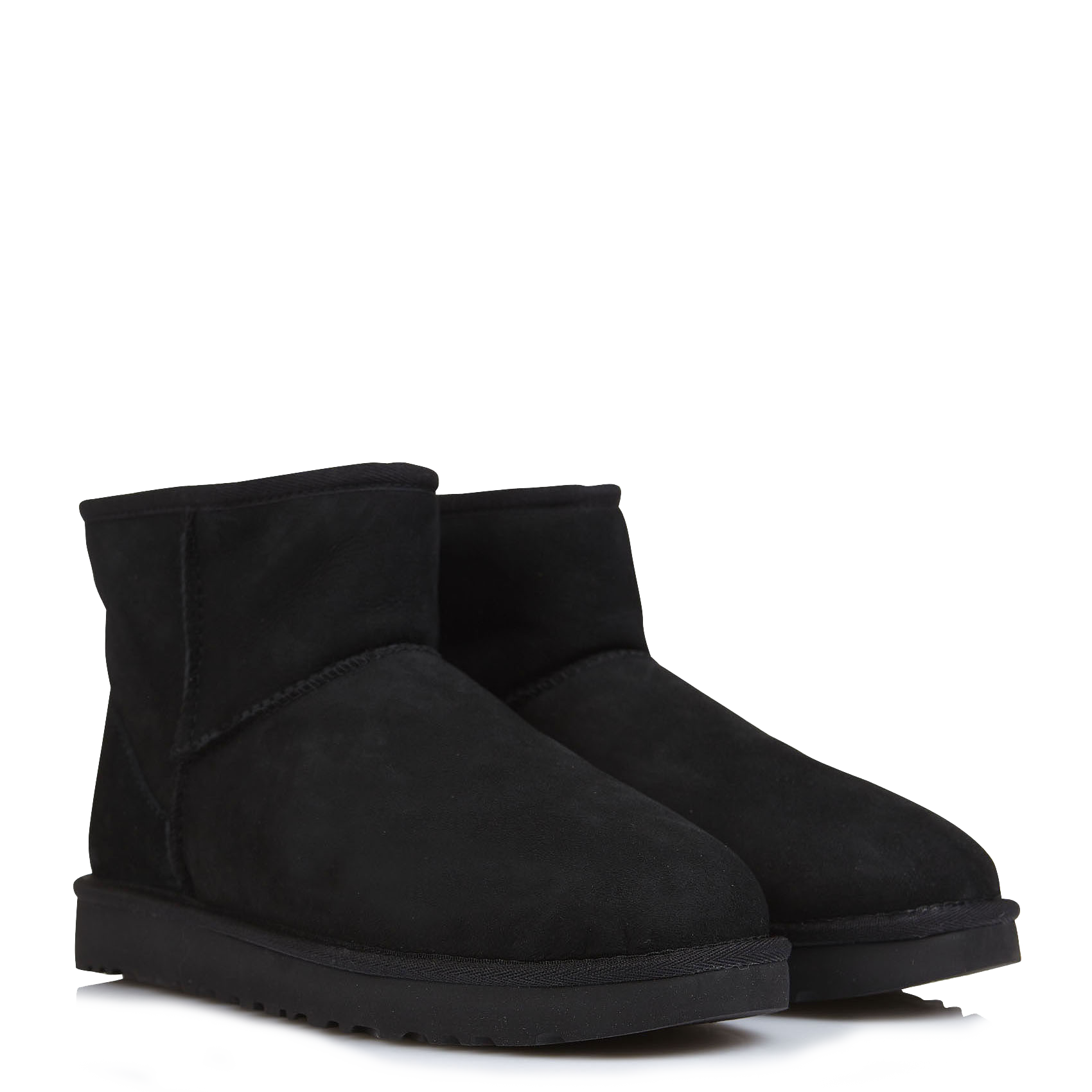Boots en cuir velours UGG Noir