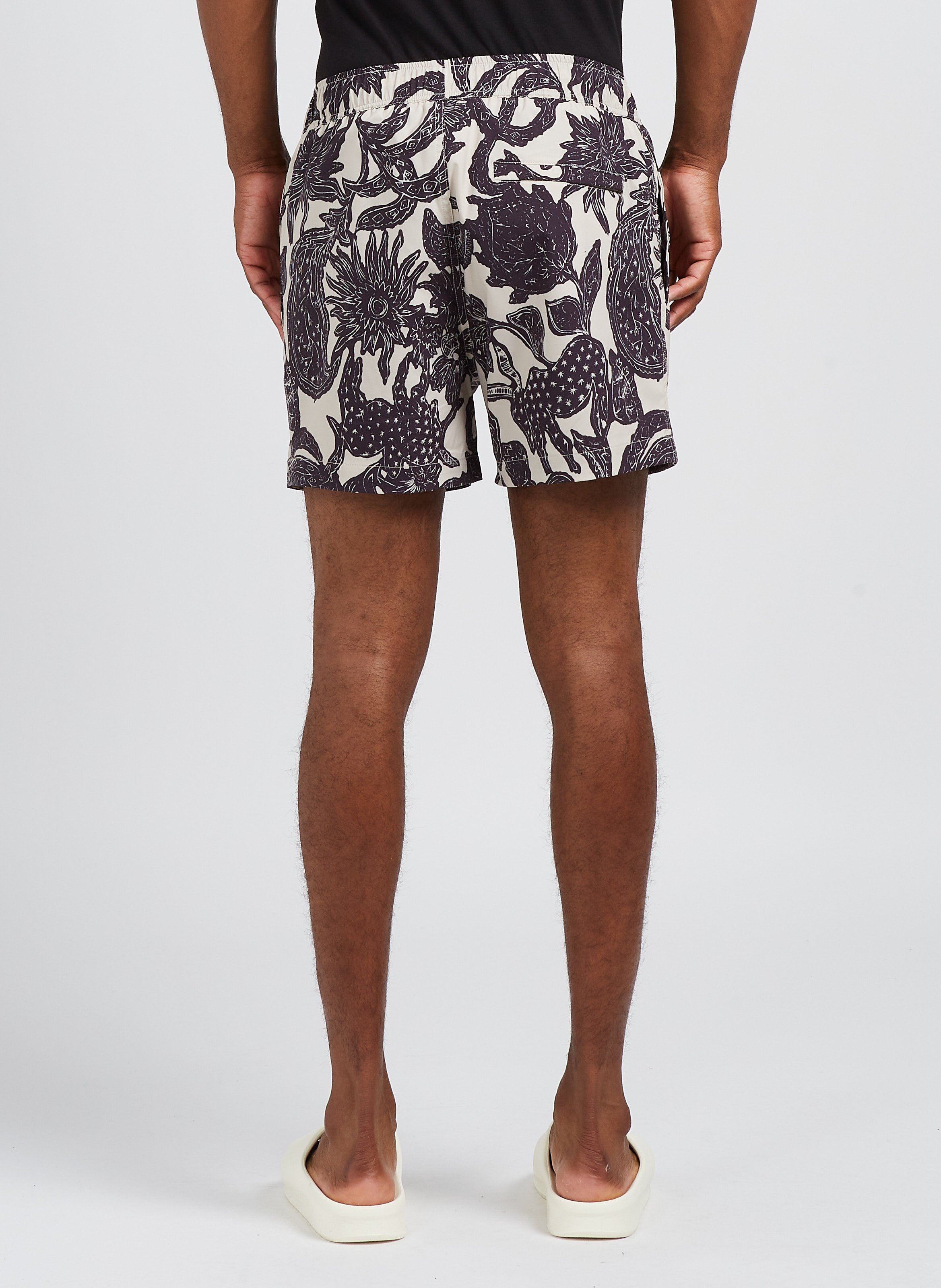 Bedruckte Badeshorts SAMSOE SAMSOE Beige