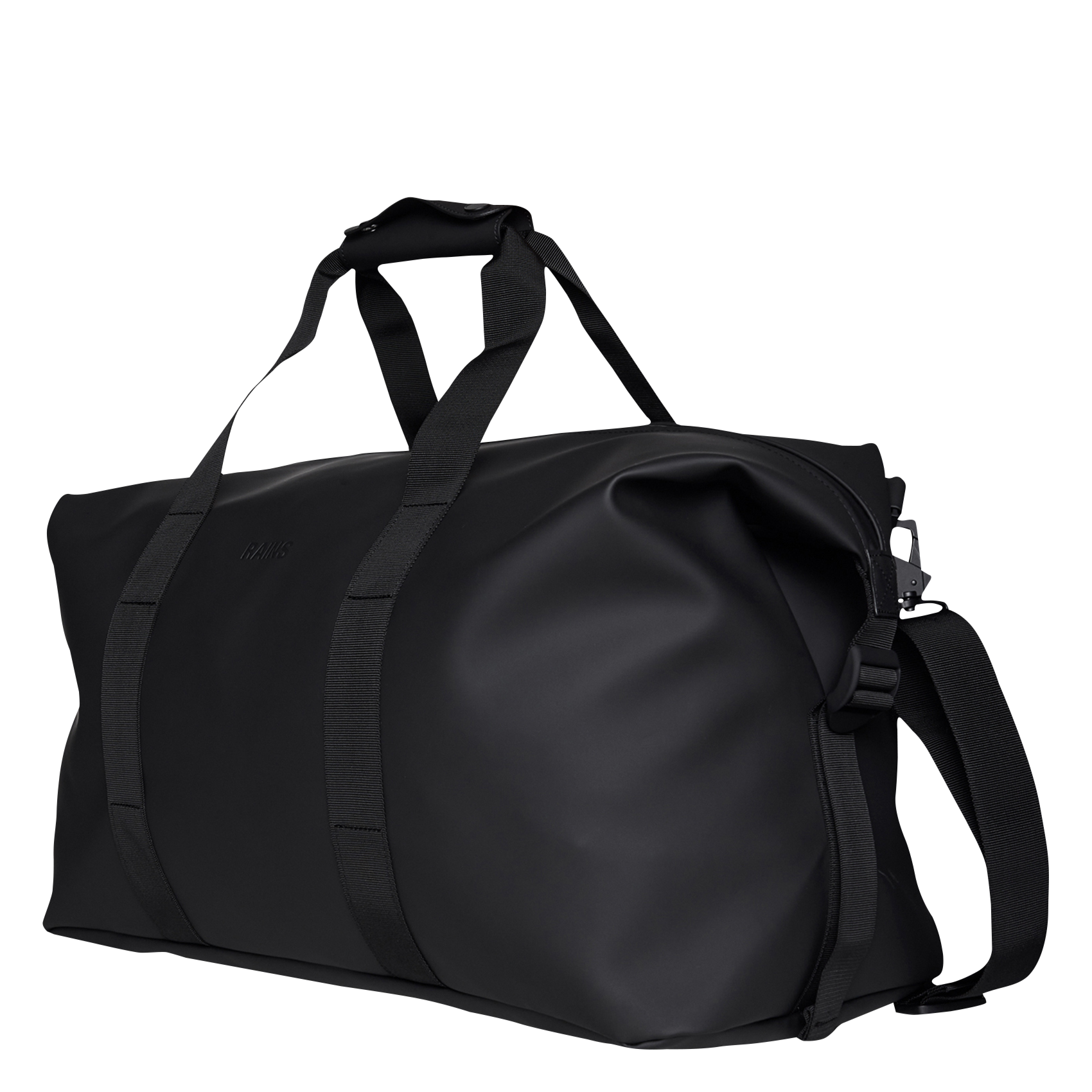 Waterproof weekend bag raincoat RAINS Black