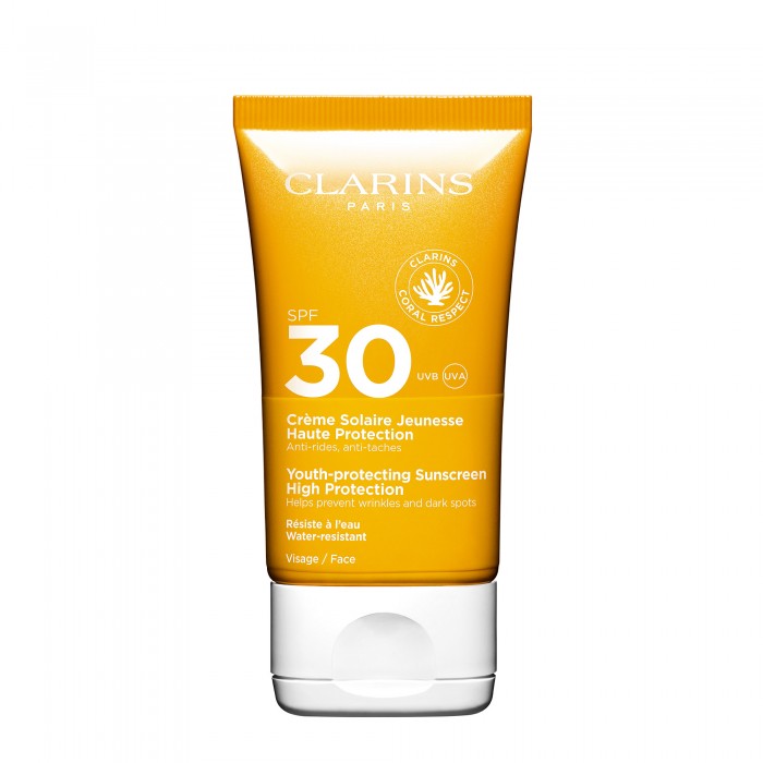 Crème Solaire Jeunesse Haute Protection Visage SPF30 CLARINS No color
