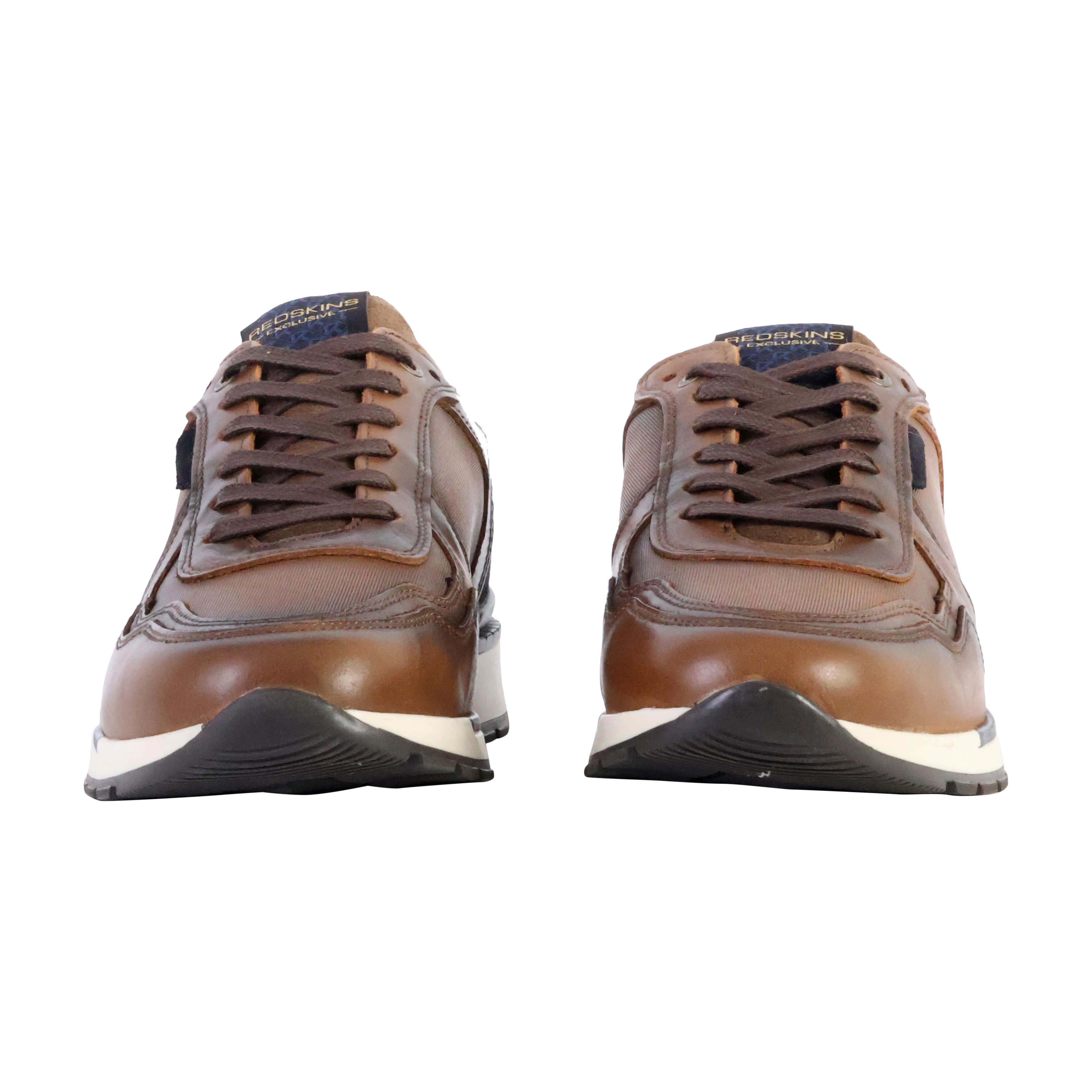 Nobel leather sneakers REDSKINS Brown