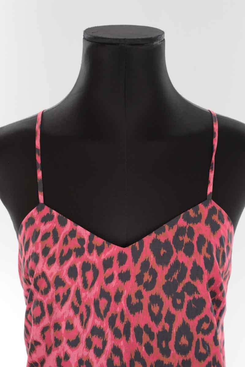 Cotton dress LA PRESTIC OUISTON- Seconde Main Pink