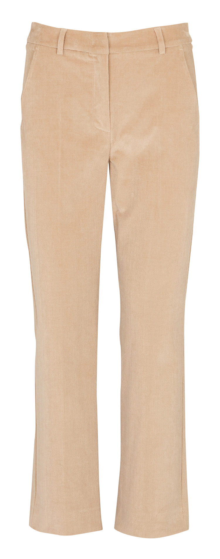 Pantalon droit en coton mélangé MAX MARA WEEK END Beige