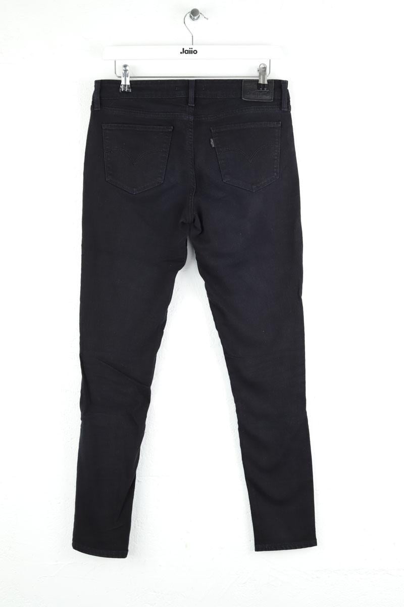 Cotton skinny jeans LEVI'S - Seconde main Black