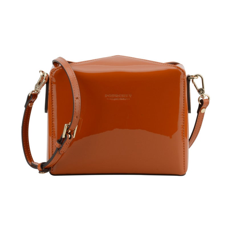 Shoulder bag - synthetic and leather POURCHET Golden