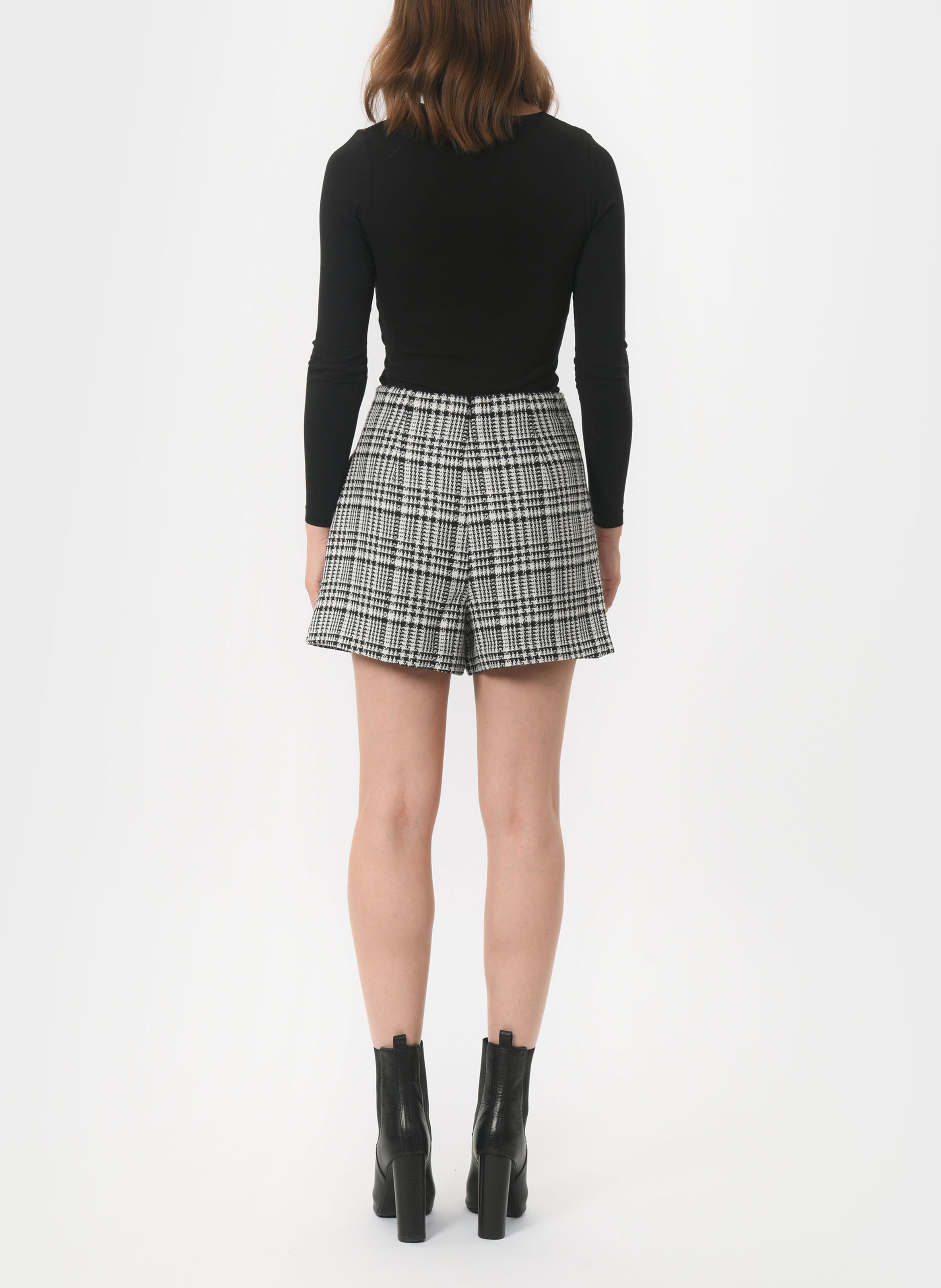 Halflange rok met print Axiroad KOOKAI Zwart