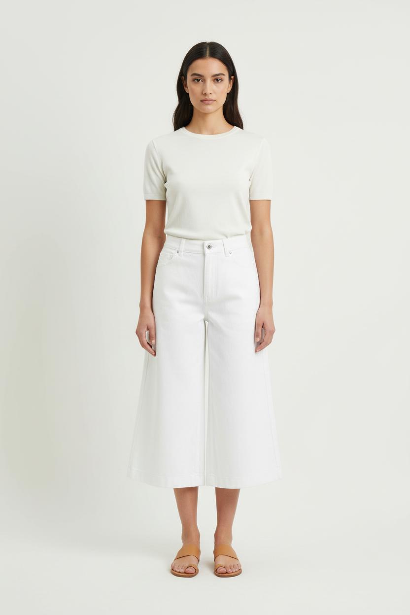 PANTS COMPTOIR DES COTONNIERS - Seconde main White