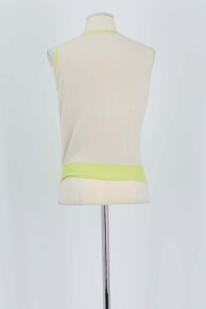 Azawood sleeveless top PAULE KA - Seconde main Yellow