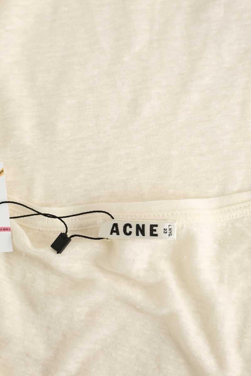 T-shirt ACNE STUDIOS - Seconde Main Beige