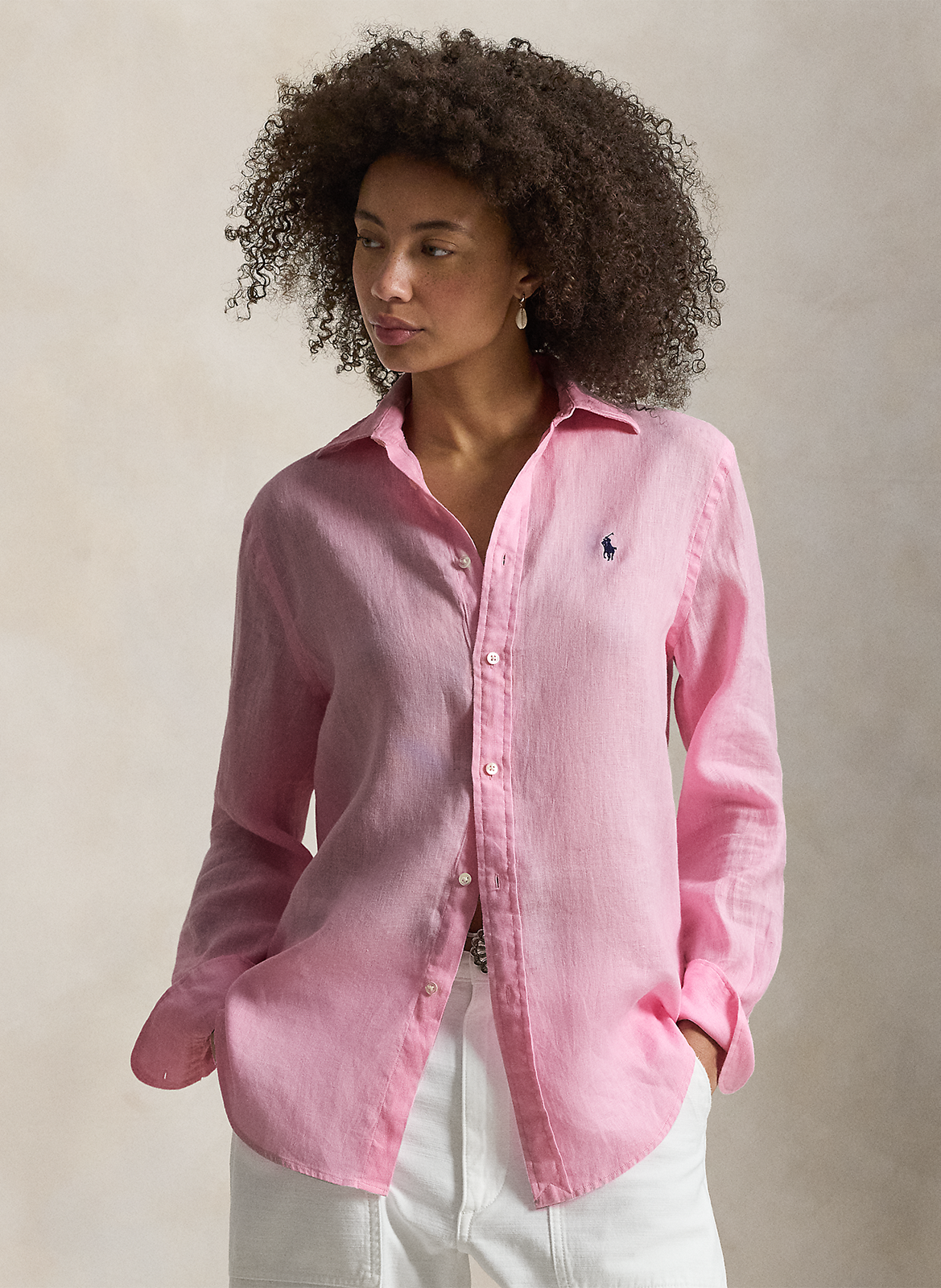 Gerade geschnittenes Leinenhemd POLO RALPH LAUREN