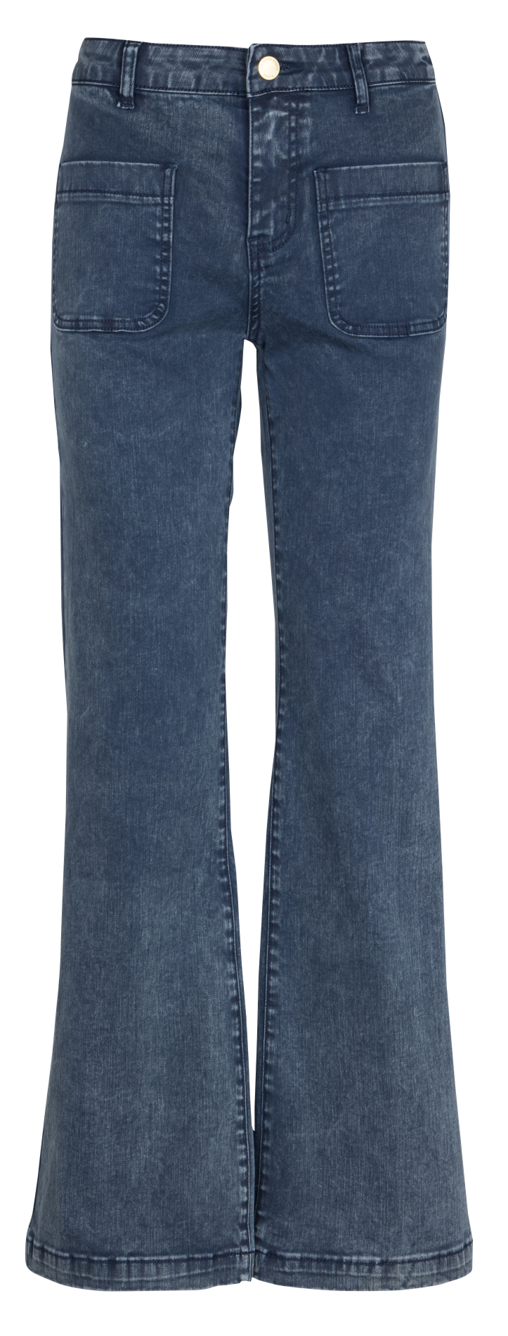 Jean flare en coton mélangé LA PETITE ETOILE