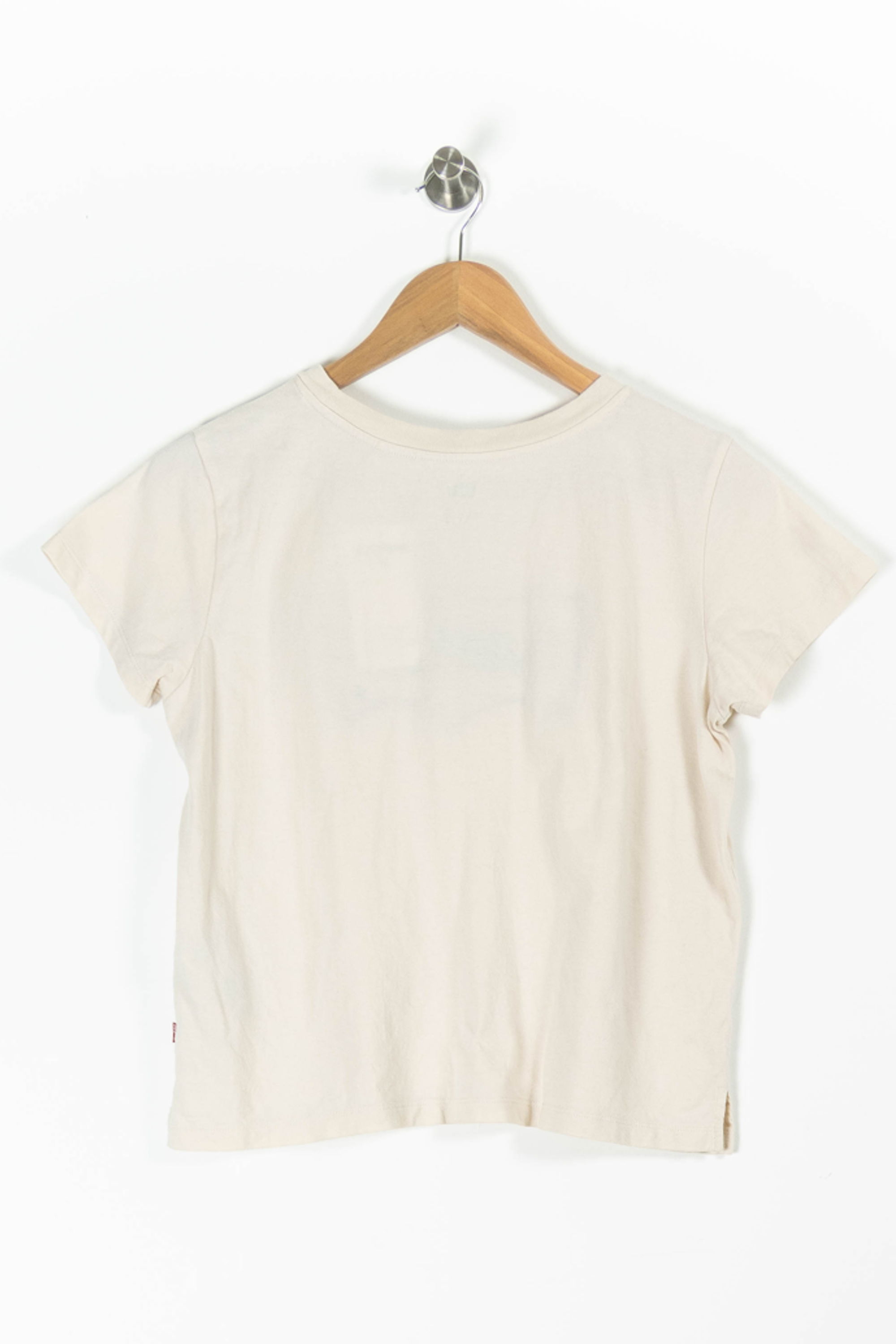 Tommy Badge T-shirt LEVI'S - Seconde main Beige