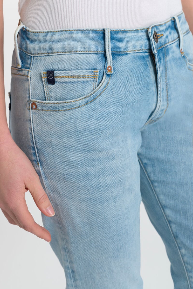 Loose, oversized 7/8 length jeans LE TEMPS DES CERISES Blue