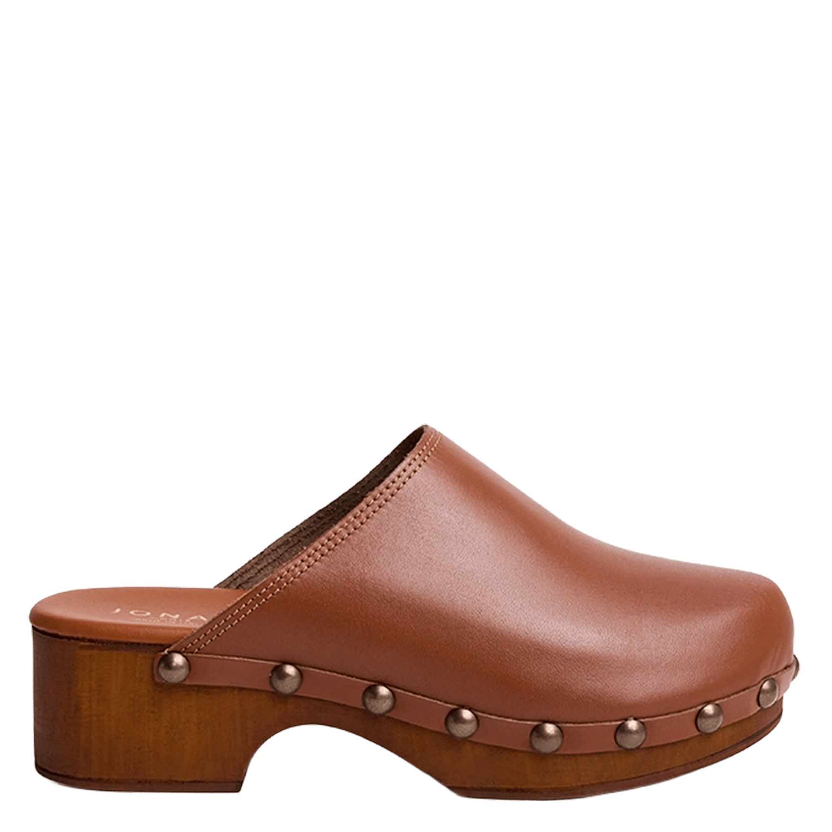 Hoge leren sandalen JONAK Bruin