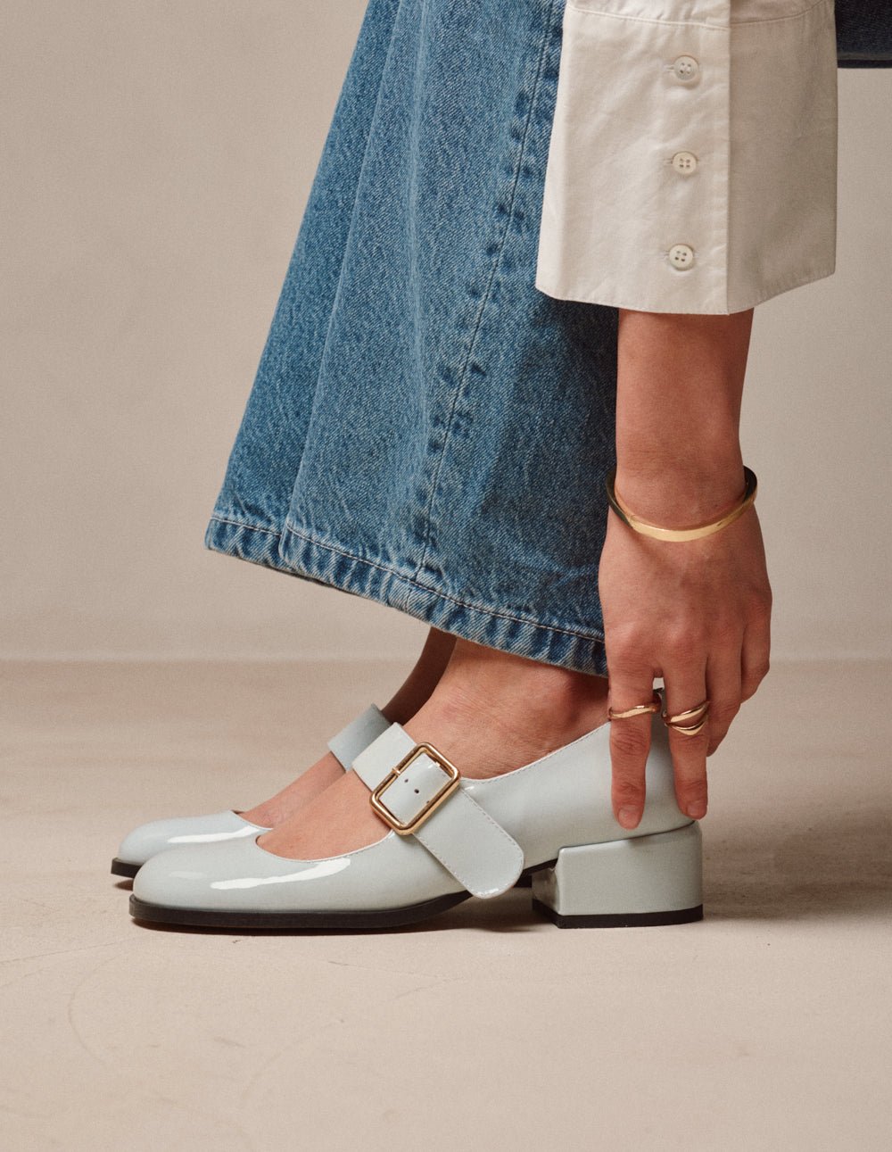 Escarpins ODAJE Bleu