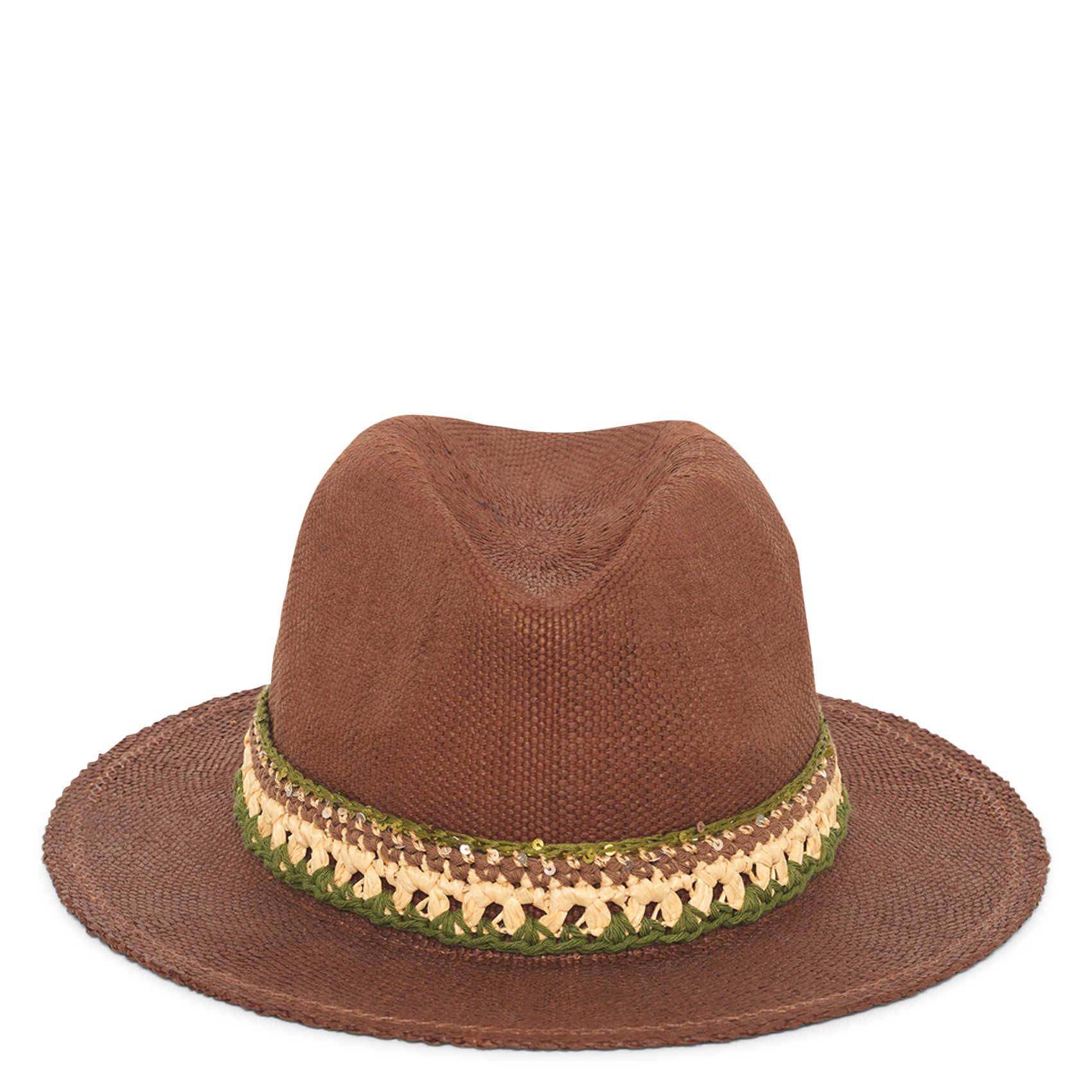 Chapeau en paille GERARD DAREL Marron
