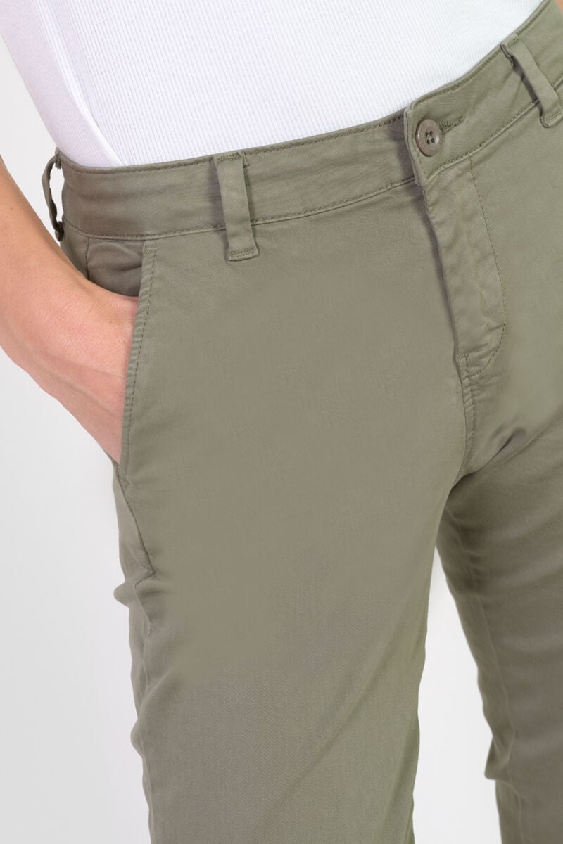 Chino pants LE TEMPS DES CERISES Khaki