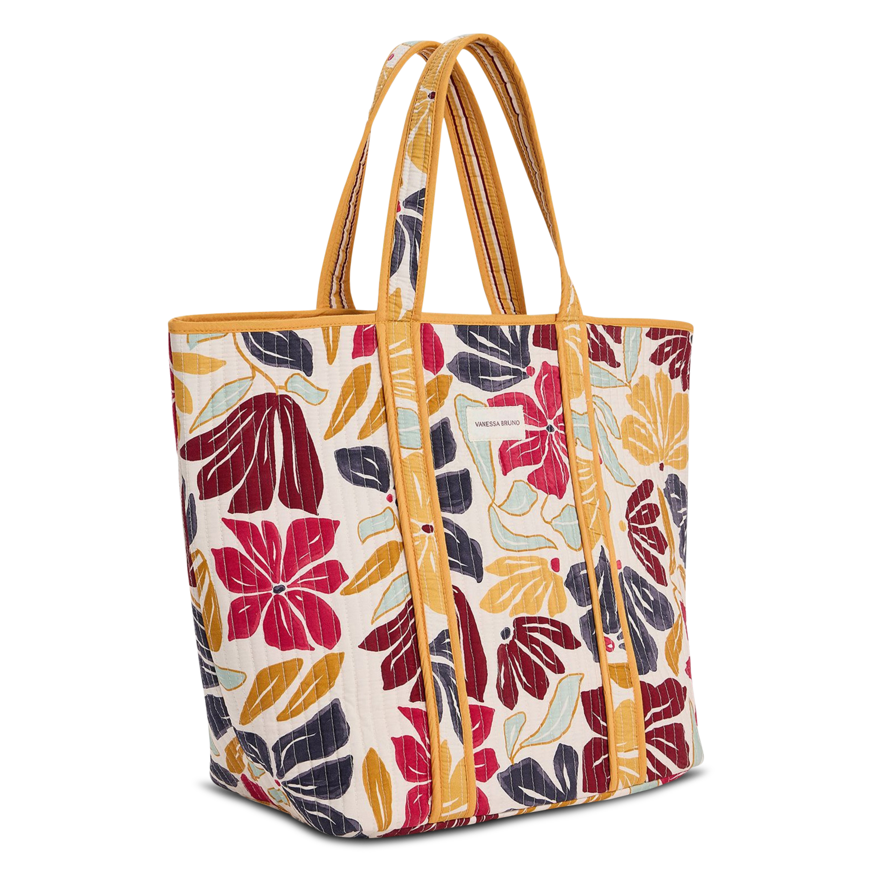 Cabas en coton VANESSA BRUNO Multicolore