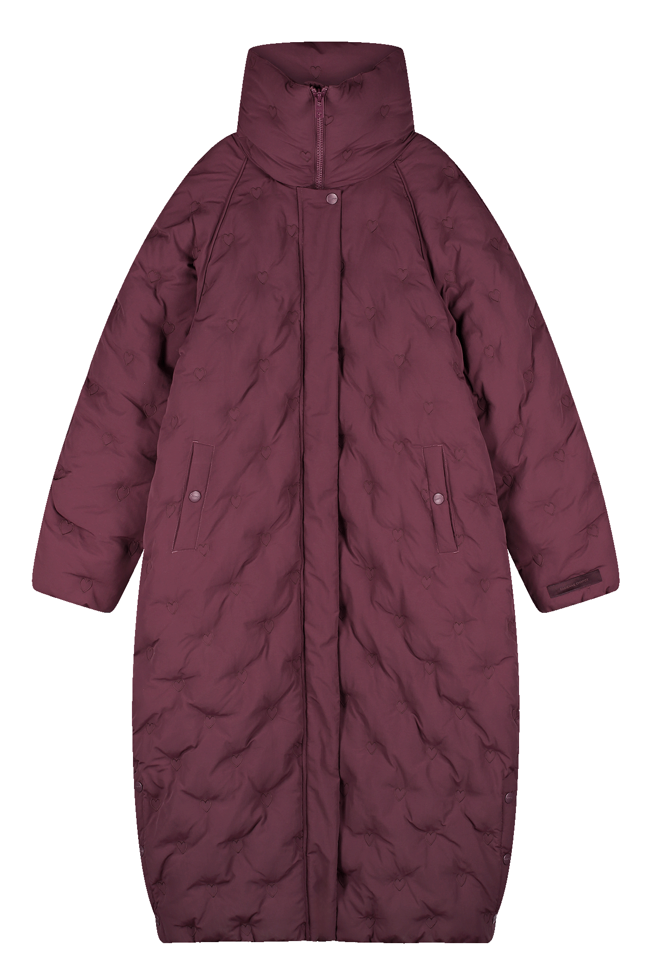 Jas met opstaande kraag FABIENNE CHAPOT Rood