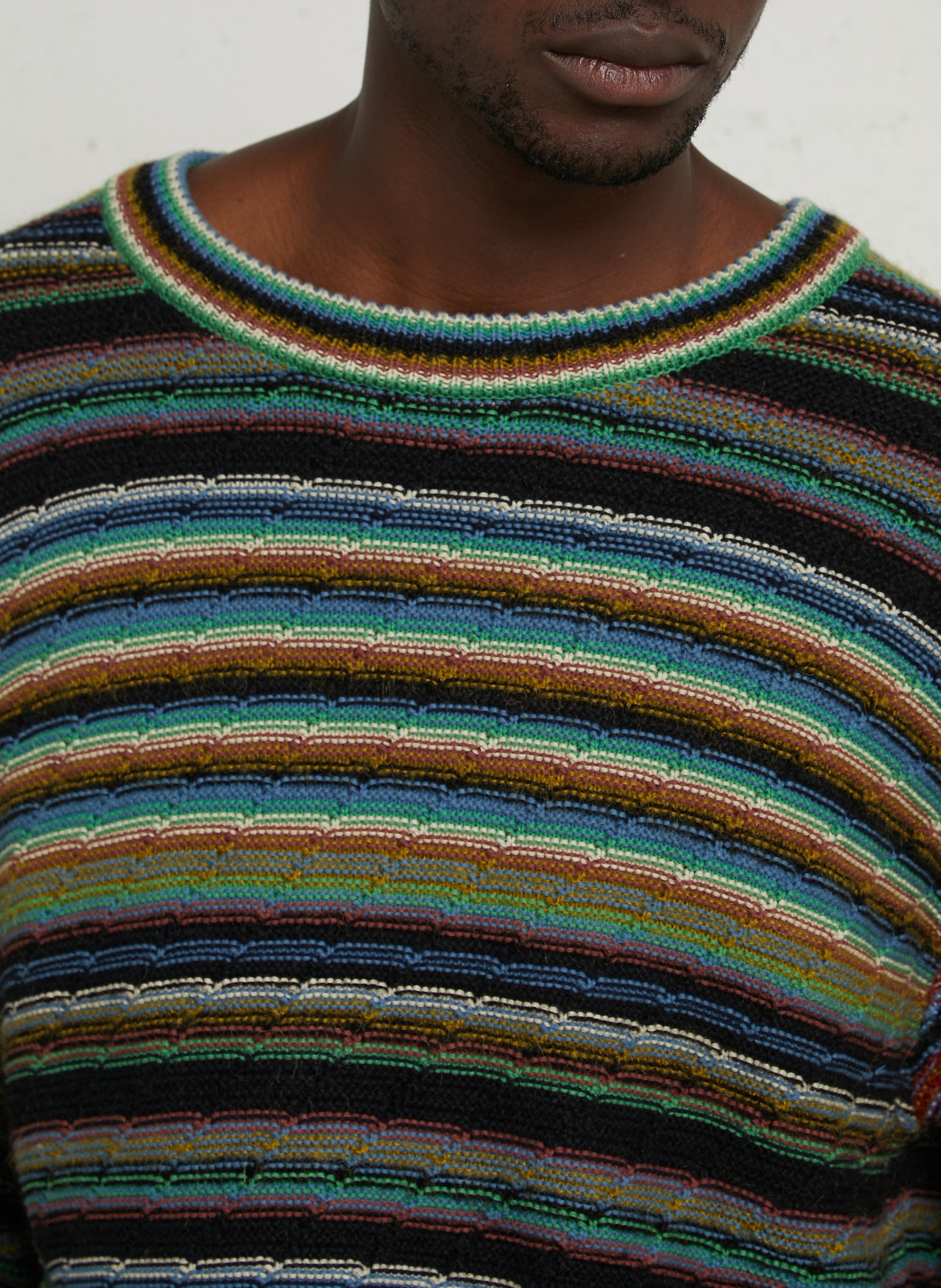 Loose-fit mohair sweater PAUL SMITH Multicolored