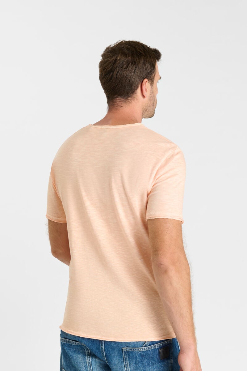 Tee-shirt col rond LE TEMPS DES CERISES Orange