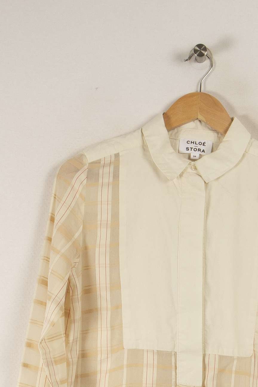 Shirt CHLOE STORA - SECONDE MAIN Beige