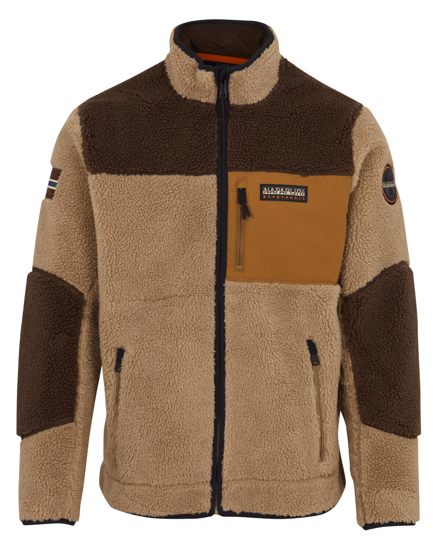 Gerade geschnittene Jacke mit Stehkragen NAPAPIJRI