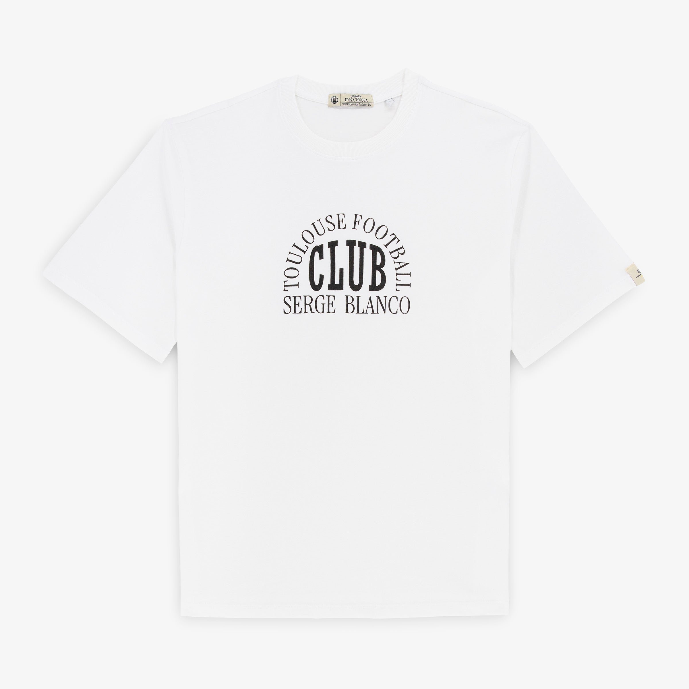 Short-sleeved cotton T-shirt SERGE BLANCO White