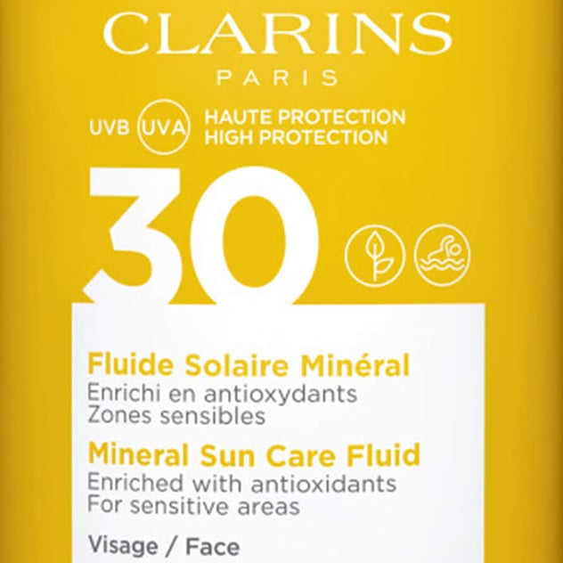 Zonnevloeistof Mineraal - Gezicht UVA/UVB 30 CLARINS No color