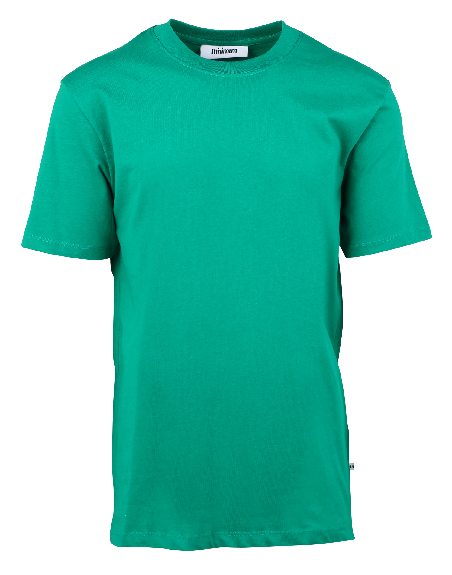 Regular-fit organic cotton T-shirt MINIMUM Green