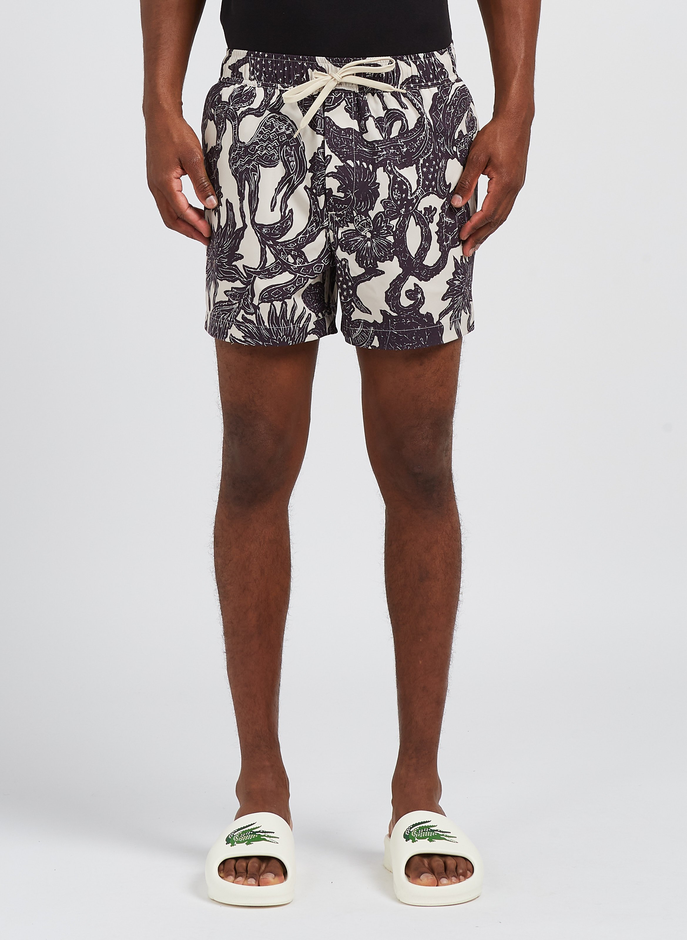 Bedruckte Badeshorts SAMSOE SAMSOE Beige