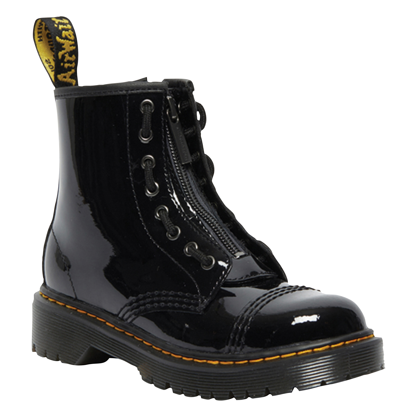 Black Patent Leather Dr Martens 1461 Vernis Black Patent Lamper Dr