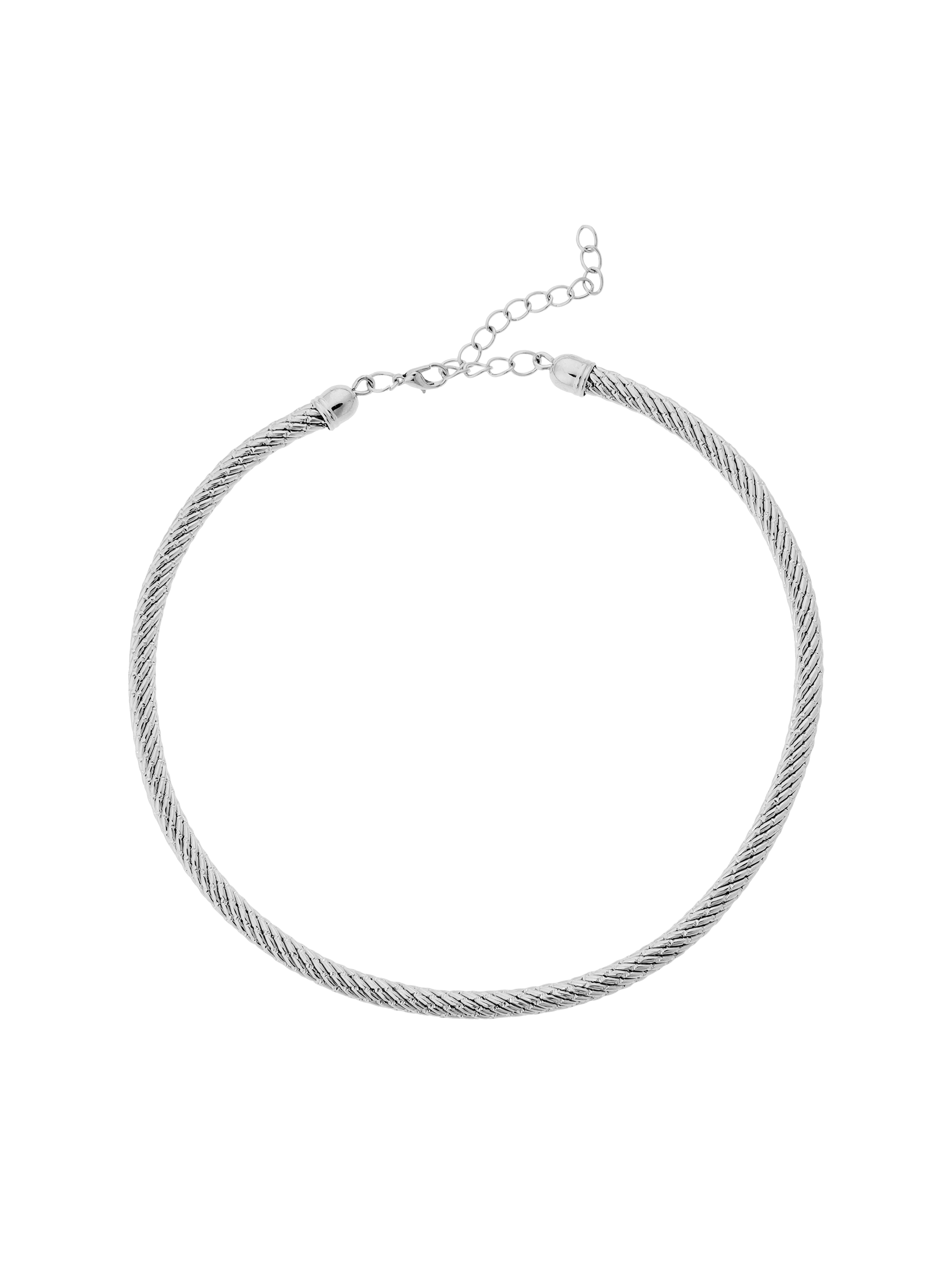 Brass choker HIPANEMA Silver