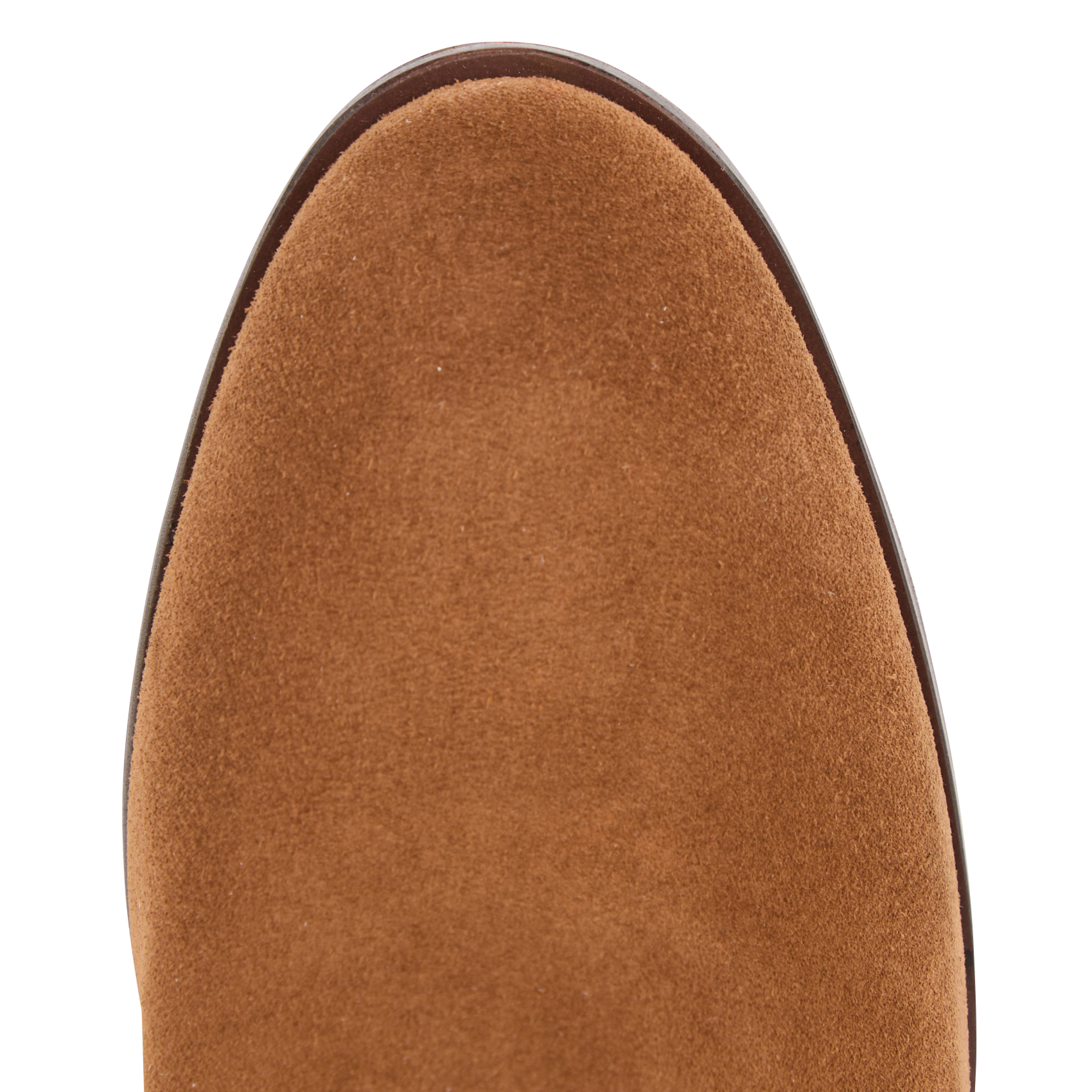 Bottes à talons en cuir velours  MELLOW YELLOW Marron