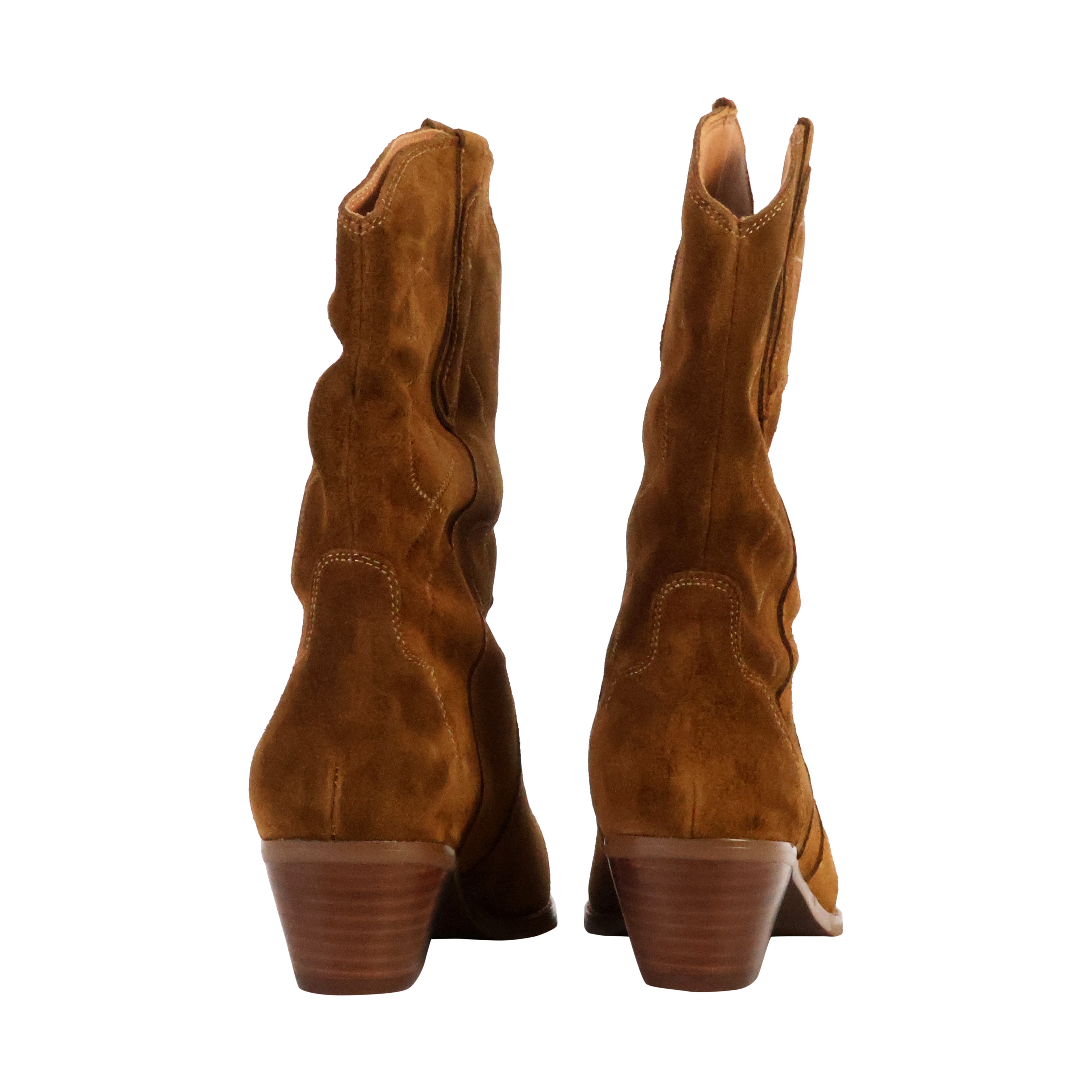 Ajisai leather ankle boots EMILIE KARSTON Brown