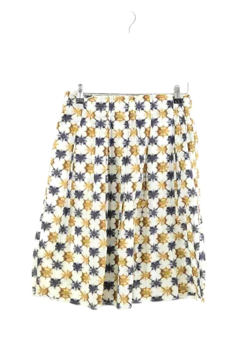 Cotton mini skirt CHLOE STORA - SECONDE MAIN White