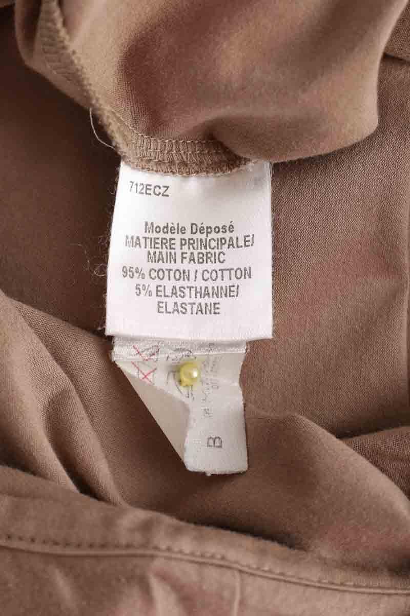 Sleeveless cotton top PAULE KA - Seconde main Brown